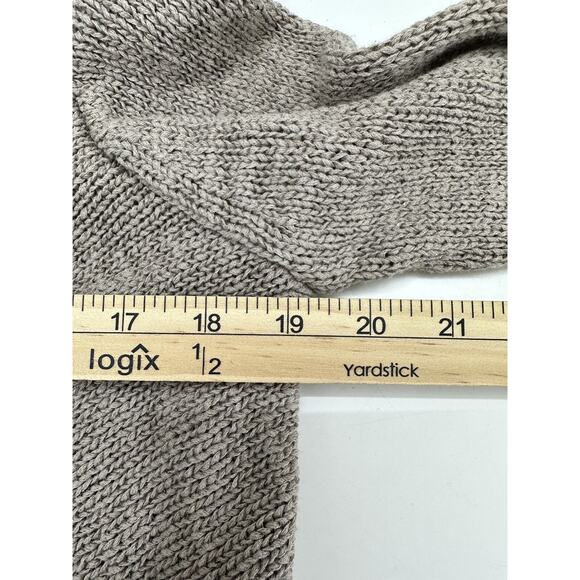 Womens Ian & Grey Sweater Size Small Brown Long Sleeve Open Front Cardigan - Picture 9 of 12